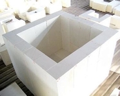 Light Yellow Fused Cast AZS Block With Compressive Strength ≥200MPa