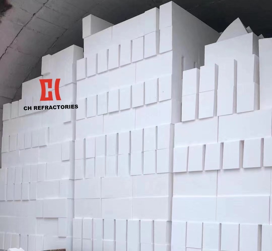 85% - 99% Alumina Bubble Insulation Bricks For High Temperature Furnace
