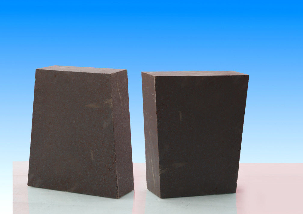 EAF Converter Furnace 97% Magnesia Refractory Bricks Permanent Lining